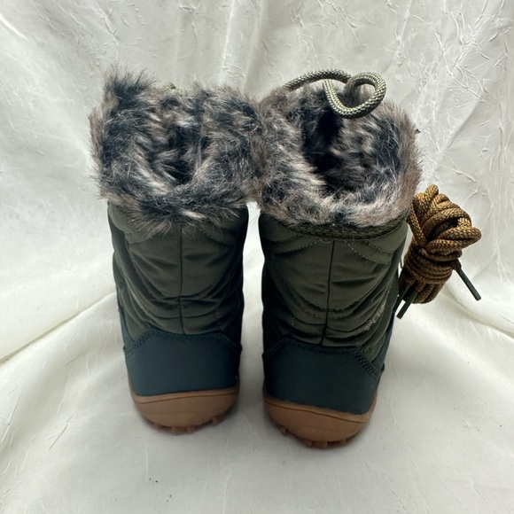 Columbia Minx Shorty 3 Women's Green Quilted Winter Boots size 7 - Picture 5 of 6